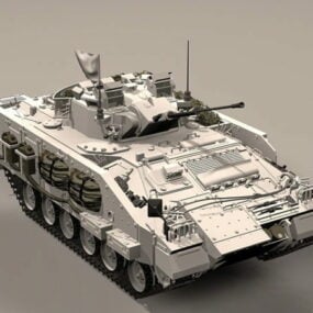 نموذج المحارب البريطاني Apc ثلاثي الأبعاد