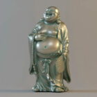 Budai Bronze Buddha