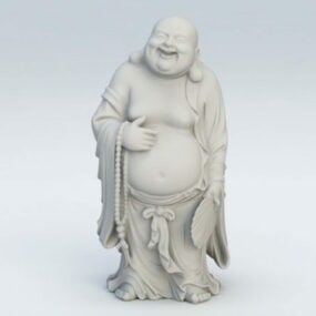 Model 3D Gambar Buddha