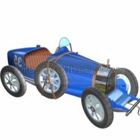 ブガッティ タイプ 35 ヴィンテージカー 3D モデル