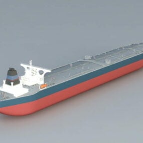 Barco granelero modelo 3d