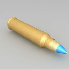 Waffenzylinder mit Kugeln 3D-Modell