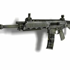 Rifle Bushmaster Acr modelo 3d