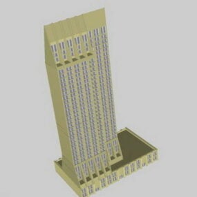 बिजनेस ऑफिस बिल्डिंग 3डी मॉडल