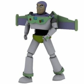 Personnage de Buzz l'Éclair modèle 3D