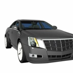 3д модель роскошного седана Cadillac Cts