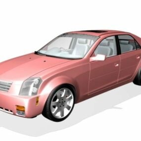 Model 3D Cadillaca Dts Sedan