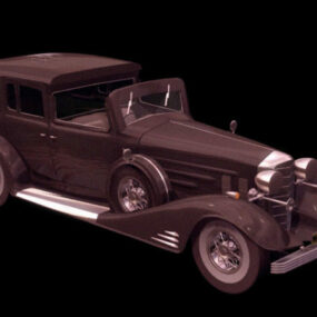Cadillac Type 51 Luxurious Automobile 3d model