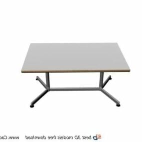 Cafeteria Furniture Dining Table 3d model