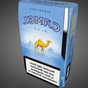 3д модель сигарет Camel