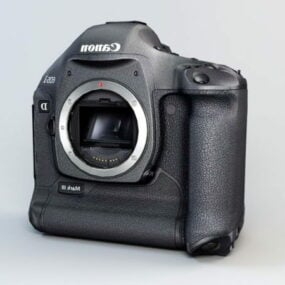 Canon Eos-1d Mark Iii 3d model
