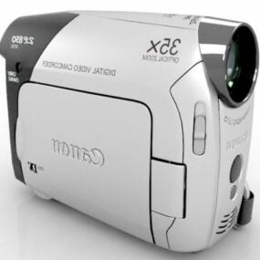 Canon Zr850 consumentencamcorder 3D-model