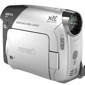Canon Zr850 비디오 카메라 3d 모델