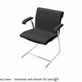 Cantilever Furniture Visitors Chair 3d model