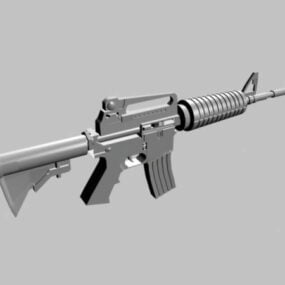 Model 3d Senapan Carbine