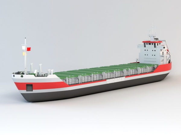 Cargo Ship Free 3d Model Max Vray Open3dmodel 109462