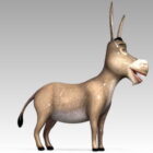 Cartoon Donkey Character