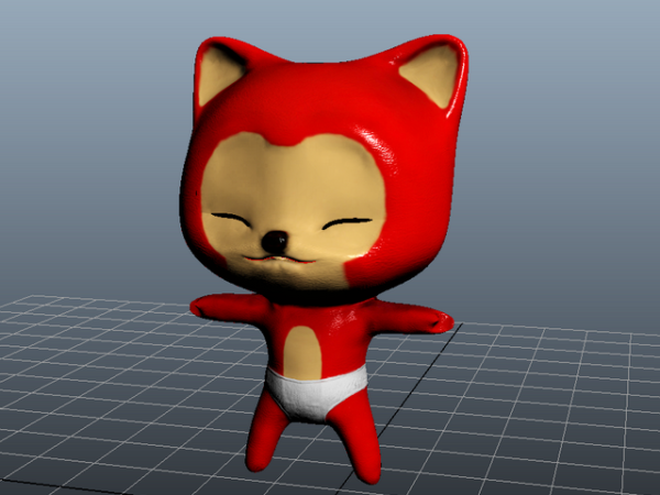 Personaje De Dibujos Animados Fox Kid