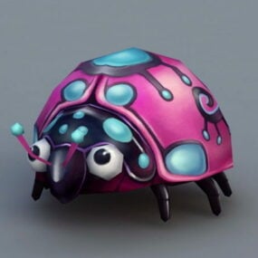 Cartoon Ladybug 3d model