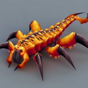 Cartoon Scorpion 3d model