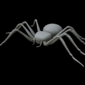 Modello 3d del ragno del fumetto