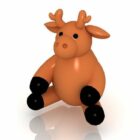 Cartoon Adult Deer Spielzeug