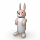 Animal de coelho coelho dos desenhos animados