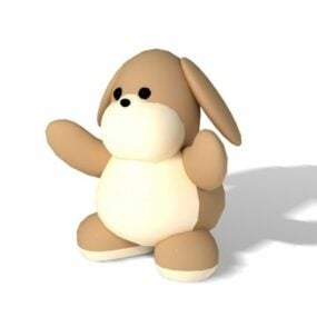 Character Cartoon Dog 3d model