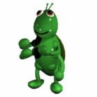 Cartoon Grasshopper Toy