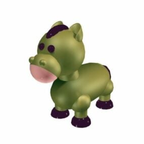 Cartoon Pony Toy 3d model