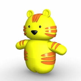 Cartoon Tiger Toy 3d model