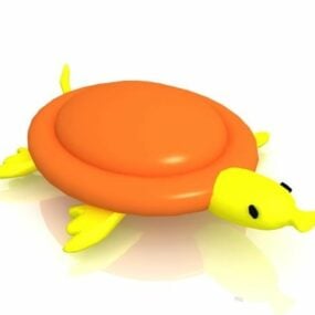 Cartoon Tortoise Toy 3d model
