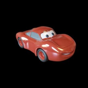 Cartoon Toy Car 3d model