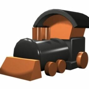 Múnla Locomotive Cartoon Toy 3d
