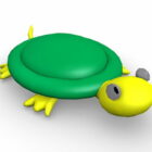 Tegneserie skildpadde legetøj