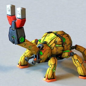 Model 3D naładowanego Magno Beetle