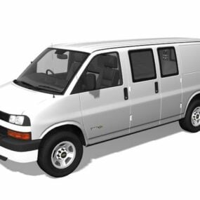 3d модель Chevrolet Express Van