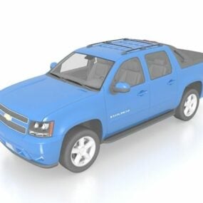 Auto Chevrolet Avalanche Pickup Truck 3D-Modell
