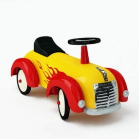 Model 3D Mobil Dolanan Anak