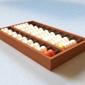 Chinese Abacus 3d model