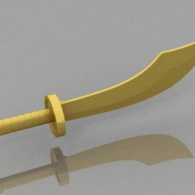 Chinese Broadsword Dao 3d model
