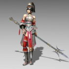 Chinesische Kriegerin