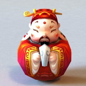 Chinese Fortune God 3d model