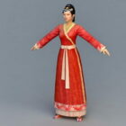 Chinese Han Dynasty Woman