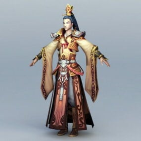 Mô hình 3d Hoàng tử Trung Quốc