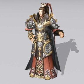 Chinese Imperial Prince Character 3d model