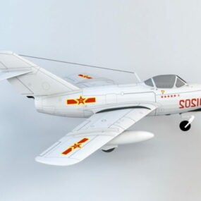 Тривимірна модель китайського винищувача J-5