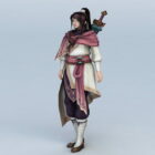 Chinese Swordswoman Character