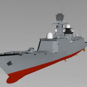 中国054型护卫舰3d模型