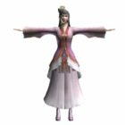 Kinesisk antik pige karakter